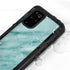 Turquoise Marble Galaxy S20 Plus Waterproof Case