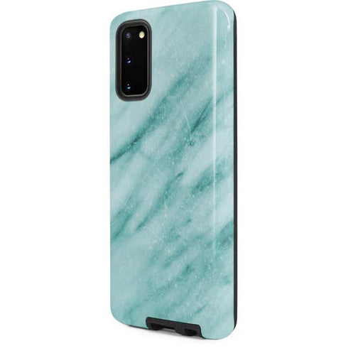 Turquoise Marble Galaxy S20 Pro Case