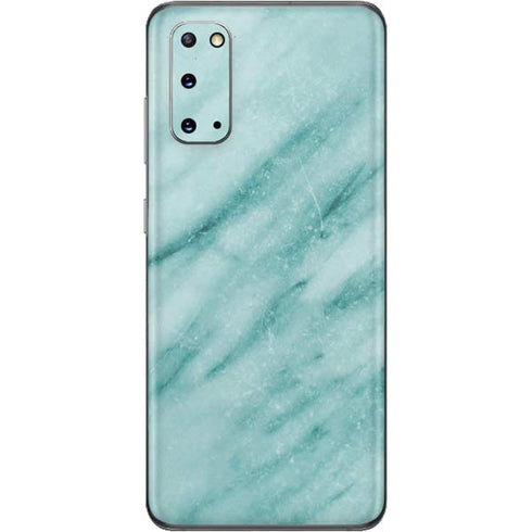 Turquoise Marble Galaxy S20 Skin