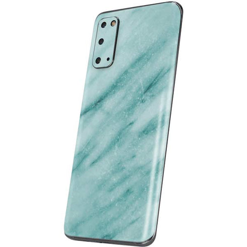 Turquoise Marble Galaxy S20 Skin
