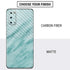 Turquoise Marble Galaxy S20 Skin
