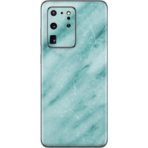Turquoise Marble Galaxy S20 Ultra 5G Skin