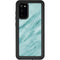 Turquoise Marble Galaxy S20 Waterproof Case