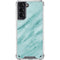 Turquoise Marble Galaxy S21 5G Clear Case