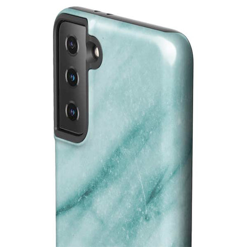 Turquoise Marble Galaxy S21 Plus 5G Pro Case