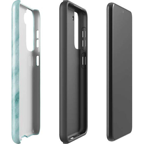 Turquoise Marble Galaxy S21 Plus 5G Pro Case
