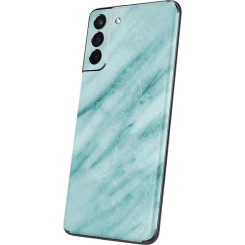 Turquoise Marble Galaxy S21 Plus 5G Skin