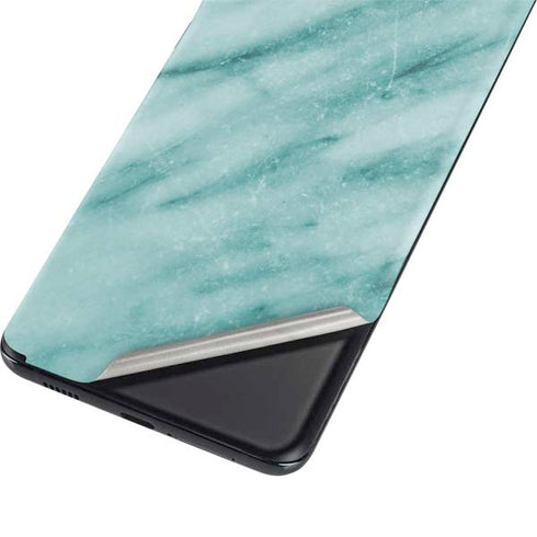 Turquoise Marble Galaxy S21 Plus 5G Skin