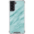 Turquoise Marble Galaxy S22 Clear Case