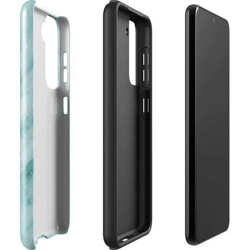 Turquoise Marble Galaxy S22 Plus Pro Case