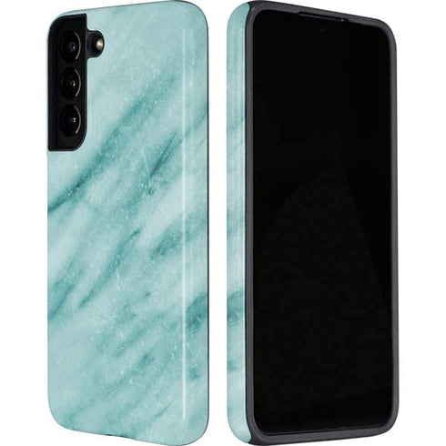 Turquoise Marble Galaxy S22 Plus Pro Case