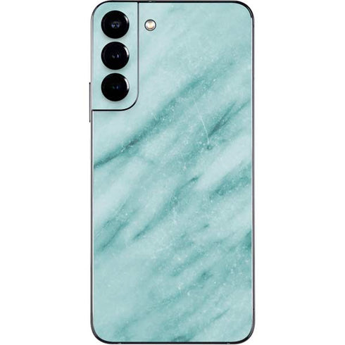Turquoise Marble Galaxy S22 Plus Skin