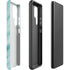 Turquoise Marble Galaxy S22 Ultra Pro Case