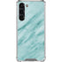 Turquoise Marble Galaxy S23 Plus Clear Case