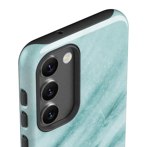 Turquoise Marble Galaxy S23 Plus Pro Case