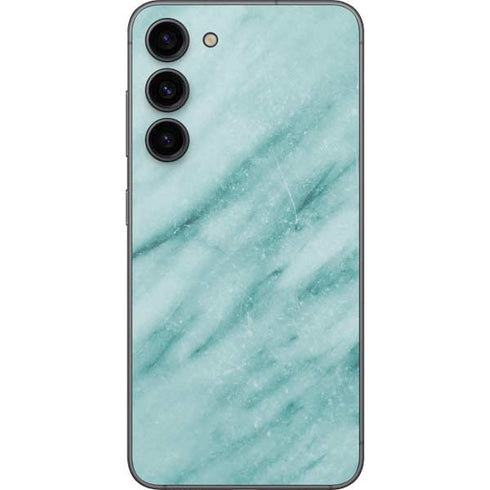 Turquoise Marble Galaxy S23 Plus Skin