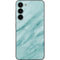 Turquoise Marble Galaxy S23 Plus Skin