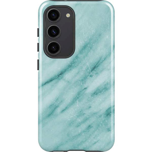 Turquoise Marble Galaxy S23 Pro Case