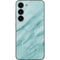 Turquoise Marble Galaxy S23 Skin