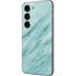 Turquoise Marble Galaxy S23 Skin