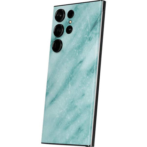 Turquoise Marble Galaxy S23 Ultra Skin