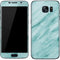 Turquoise Marble Galaxy S7 Skin