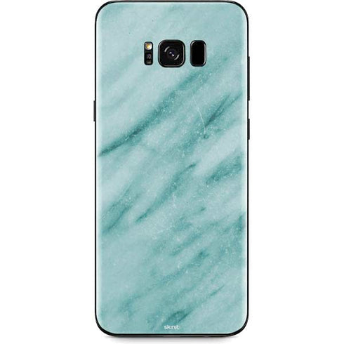 Turquoise Marble Galaxy S8 Plus Skin