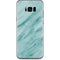 Turquoise Marble Galaxy S8 Skin