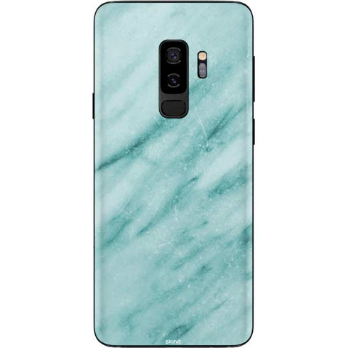 Turquoise Marble Galaxy S9 Plus Skin