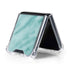 Turquoise Marble Galaxy Z Flip5 5G Clear Case