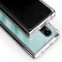 Turquoise Marble Galaxy Z Fold4 5G Clear Case