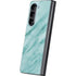 Turquoise Marble Galaxy Z Fold5 5G Skin