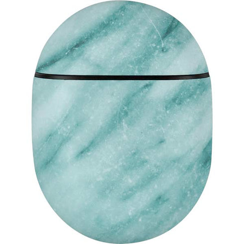 Turquoise Marble Google Pixel Buds Skin