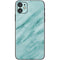 Turquoise Marble iPhone 11 Skin