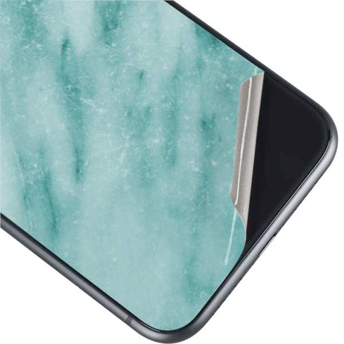 Turquoise Marble iPhone 11 Skin