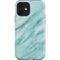 Turquoise Marble iPhone 12 Impact Case