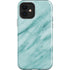 Turquoise Marble iPhone 12 Impact Case