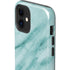 Turquoise Marble iPhone 12 Impact Case