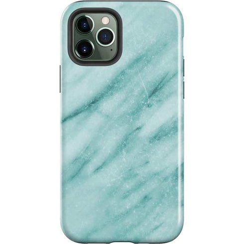 Turquoise Marble iPhone 12 Pro Impact Case