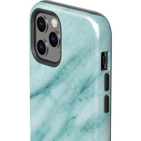 Turquoise Marble iPhone 12 Pro Max Impact Case