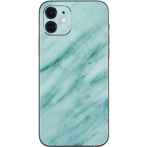 Turquoise Marble iPhone 12 Skin