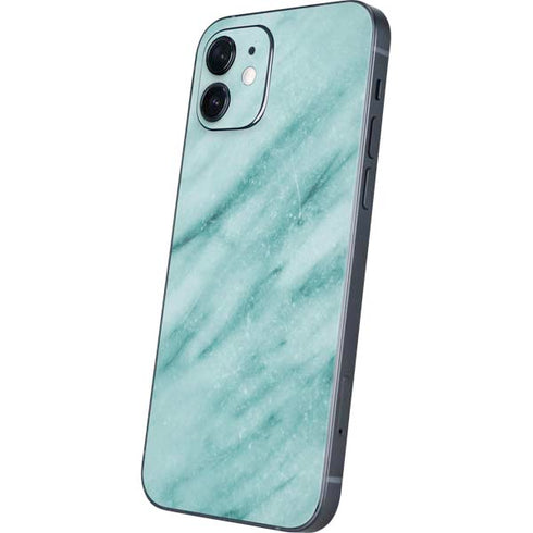 Turquoise Marble iPhone 12 Skin