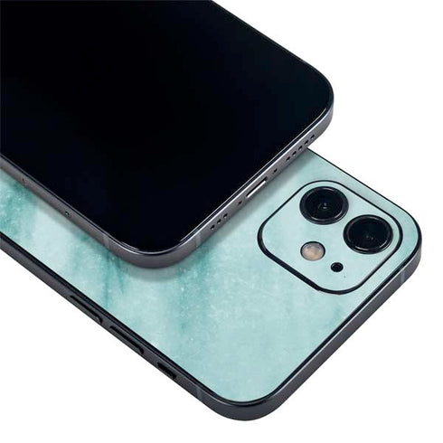 Turquoise Marble iPhone 12 Skin