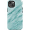 Turquoise Marble iPhone 13 Impact Case