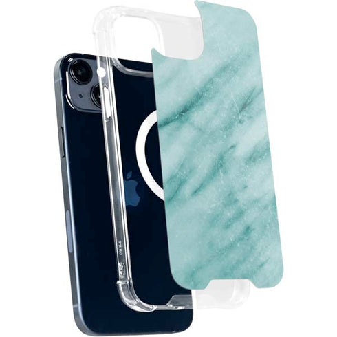 Turquoise Marble iPhone 13 MagSafe Case
