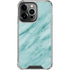 Turquoise Marble iPhone 13 Pro Clear Case