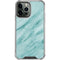 Turquoise Marble iPhone 13 Pro Max Clear Case
