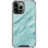 Turquoise Marble iPhone 13 Pro Max Clear Case