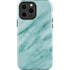 Turquoise Marble iPhone 13 Pro Max Impact Case
