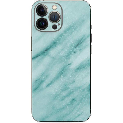 Turquoise Marble iPhone 13 Pro Max Skin